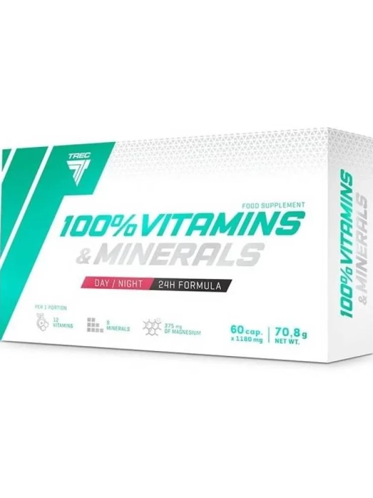 Trec Nutrition Vitamins & Minerals 60 caps