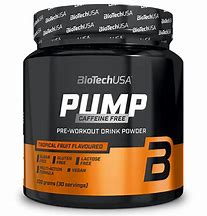 BioTech USA –Pump Caffeine Free drink powder - 330 g